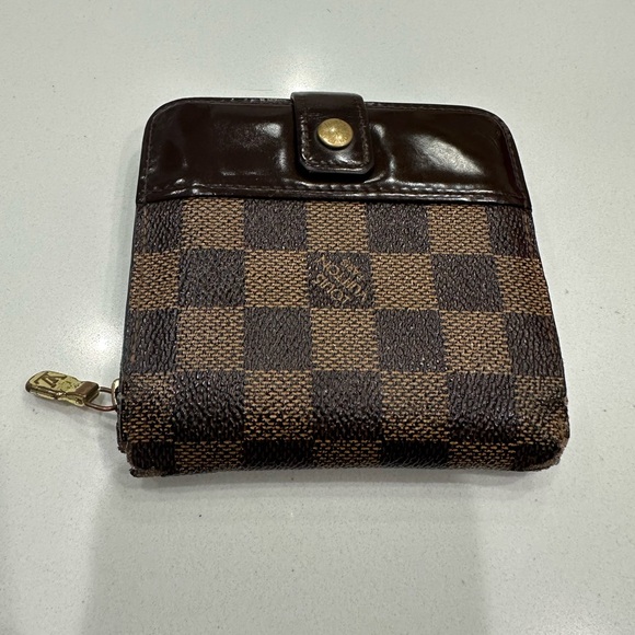 Vintage Louis Vuitton Damier Ebene Compact Zippy Wallet - Picture 3 of 15